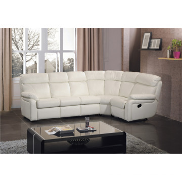 Echtes Leder Modernes verstellbares Sofa (D841)